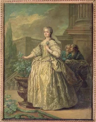 Retrato de María Leszczynska (1703-68) 1747